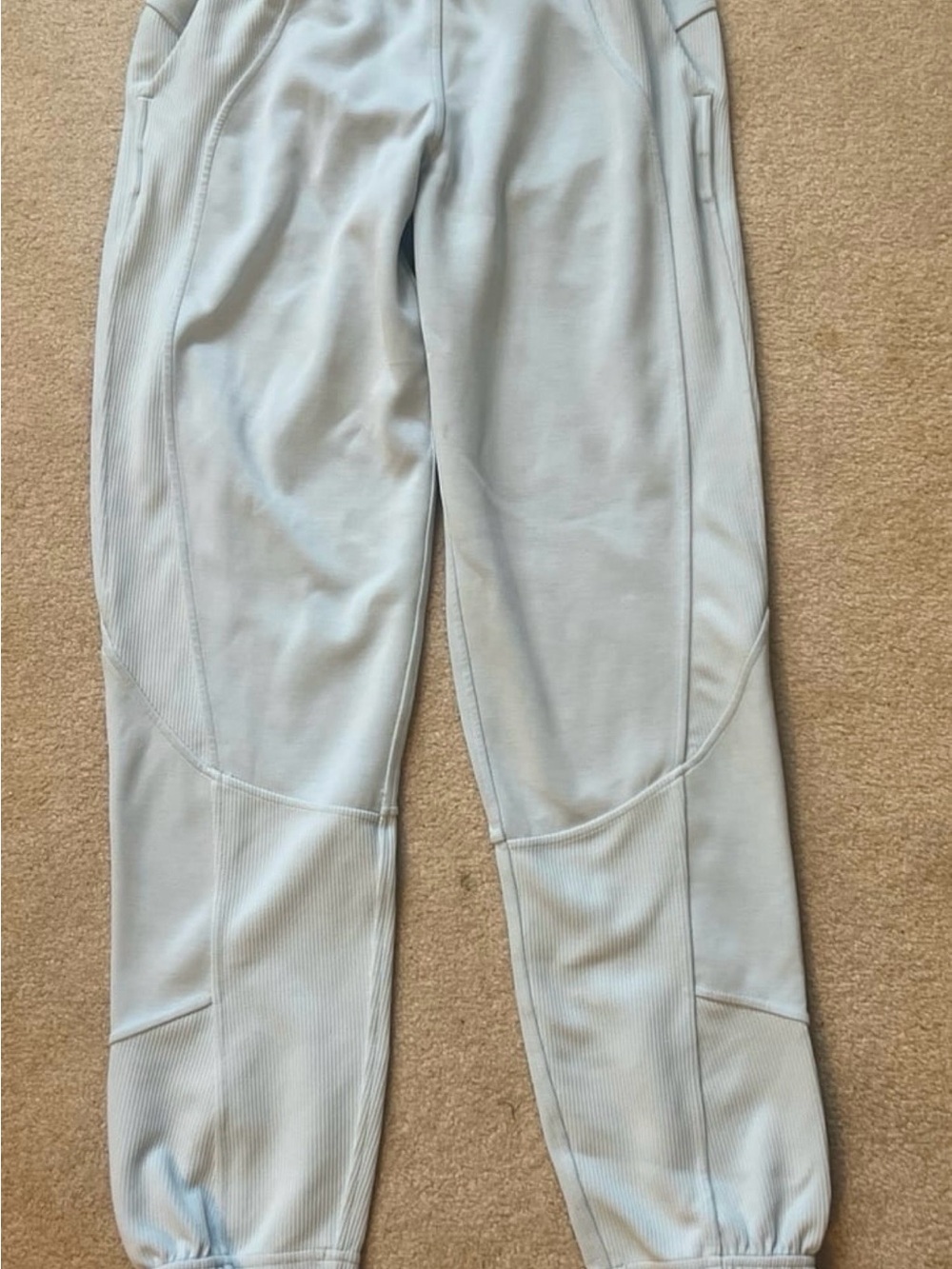Lululemon Women's Light Blue Softstream Athletic Jogger Pants